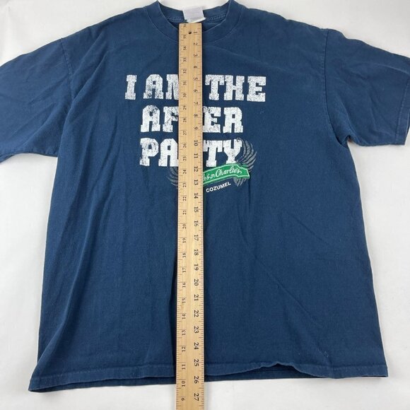 Carlos N Charlies Tshirt Mens Blue Short Sleeve Graphic - Picture 5 of 8